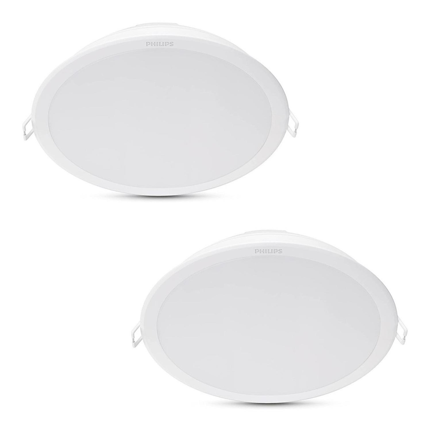 Philips - НАБОР 2x Светодиодный встроенный светильник MESON LED/23,5W/230V 4000K