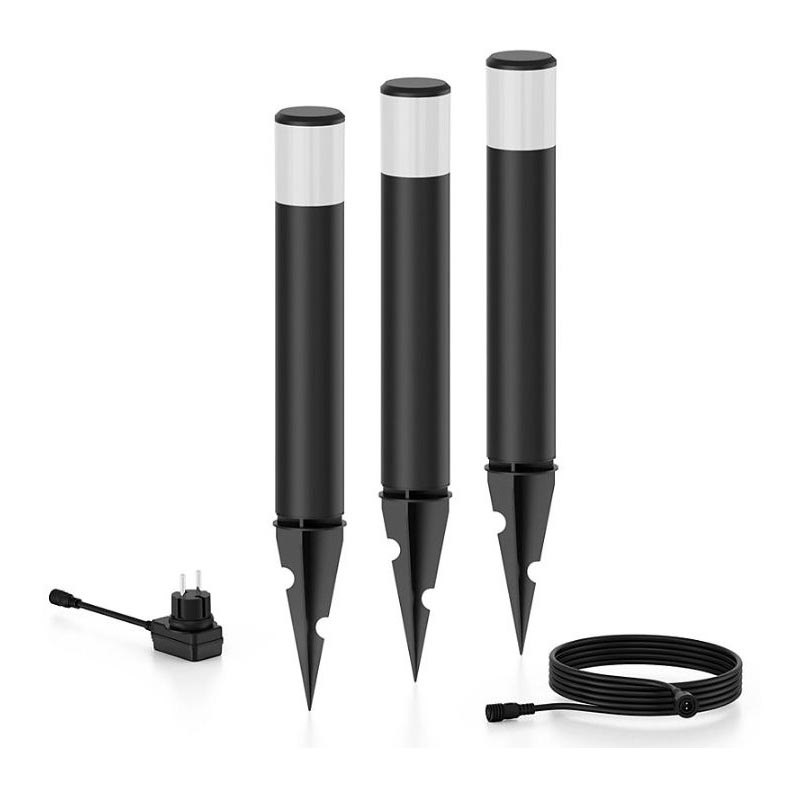 Philips - НАБОР 3x Светодиодная уличная лампа PUREX LED/1,5W/24/230V IP44