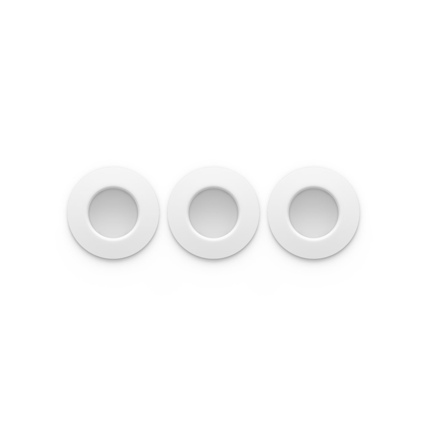 Philips - НАБОР 3x Светодиодный встроенный RGBW-светильник для ванной комнаты с регулированием яркости Hue SLIM LED/8,3W/230V IP44 2000-6500K
