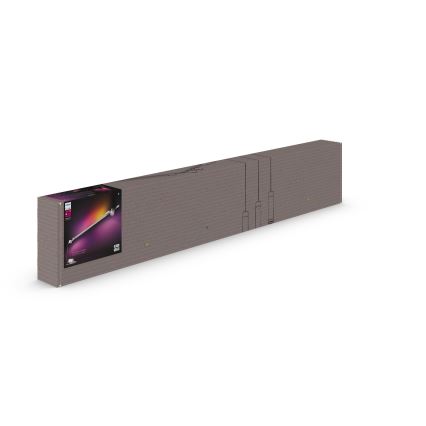 Philips - НАБОР 3x Светодиодный настенный точечный RGB-светильник с регулированием яркости для трековой системы Hue PERIFO LED/39,9W/230V 2000-6500K