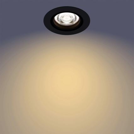 Philips - НАБОР 3x Светодиодный встроенный светильник с регулированием яркости IMPALA Warm Glow LED/6W/230V 2200-2700K