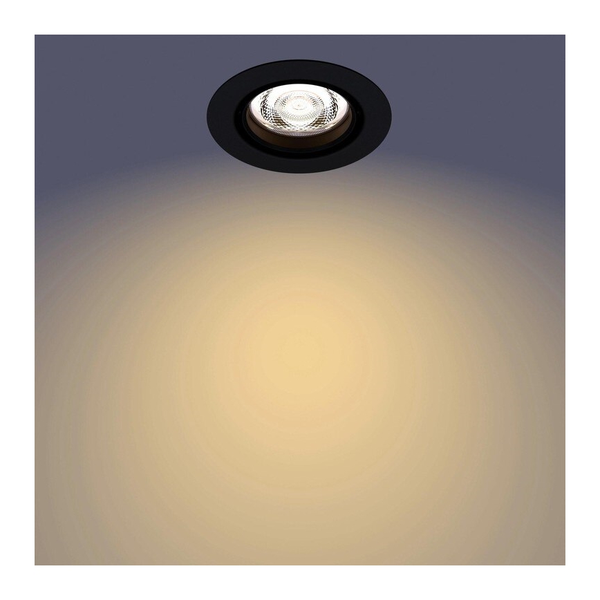 Philips - НАБОР 3x Светодиодный встроенный светильник с регулированием яркости IMPALA Warm Glow LED/6W/230V 2200-2700K