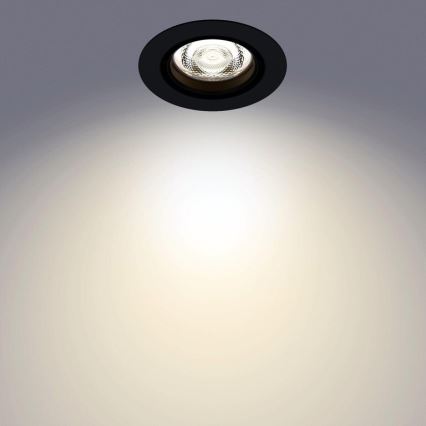 Philips - НАБОР 3x Светодиодный встроенный светильник с регулированием яркости IMPALA Warm Glow LED/6W/230V 2200-2700K
