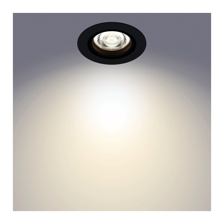 Philips - НАБОР 3x Светодиодный встроенный светильник с регулированием яркости IMPALA Warm Glow LED/6W/230V 2200-2700K