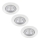 Philips - НАБОР 3x Светодиодный встроенный светильник TARAGON LED/4,5W/230V 2700K