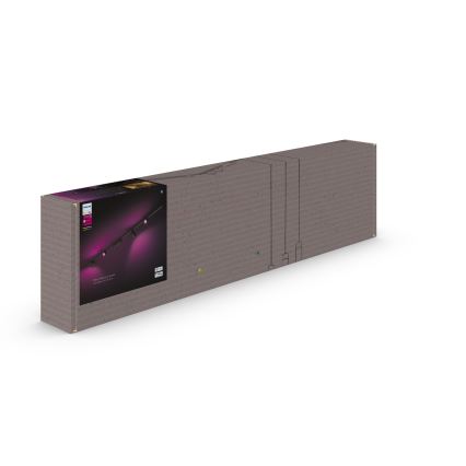 Philips  - НАБОР 4x Светодиодный точечный RGB-светильник с регулированием яркости для трековой системы Hue PERIFO LED/20,8W/230V 2000-6500K