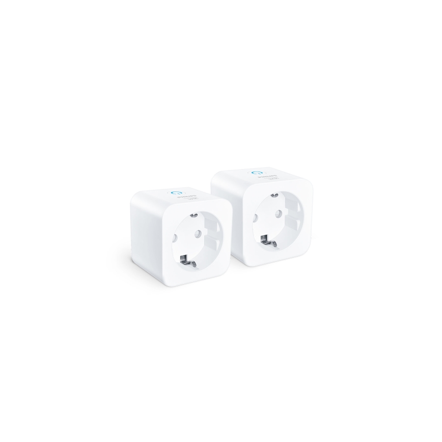Philips - Набор из 2 умных розеток SCHUKO 2300 Вт + Wi‑Fi измеритель мощности