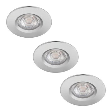 Philips - Набор 3x светодиодных диммируемых светильника для ванной комнаты DIVE 3xLED/5W/230V IP65