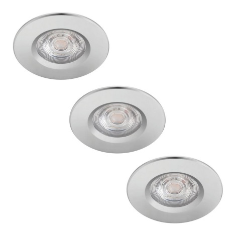 Philips - Набор 3x светодиодных диммируемых светильника для ванной комнаты DIVE LED/5W/230V IP65