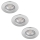 Philips - Набор 3x светодиодных диммируемых светильника для ванной комнаты DIVE LED/5W/230V IP65