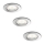 Philips - НАБІР 3x Світлодіодне освітлення у ванній кімнаті 3xLED/4,5W IP65