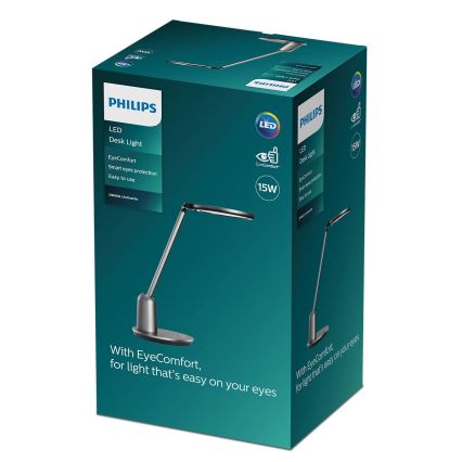 Philips - Сенсорна настільна LED лампа з регулюванням яскравості EINSTEIN SCENE SWITCH LED/15W/230V 2800/4000/5100K CRI94