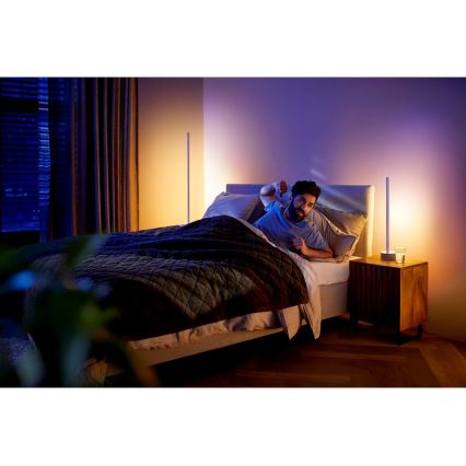Philips - Настільна LED RGBW лампа з регулюванням яскравості Hue SIGNE LED/11,8W/230V 2000-6500K