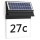 Philips - Номер дома со светодиодной подсветкой на солнечной батарее ENKARA LED/0,2W/3,7V IP44
