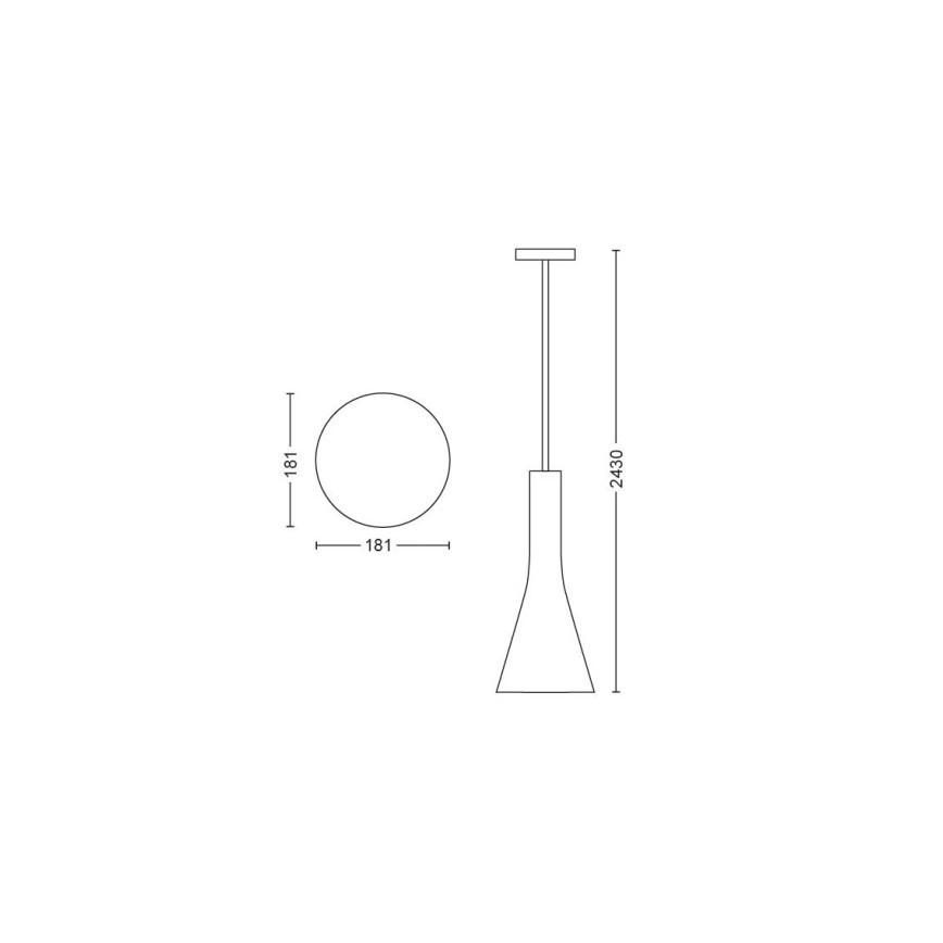Philips - Підвісна LED люстра з регулюванням яскравості Hue EXPLORE 1xE27/6W/230V 2200-6500K