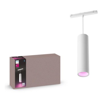 Philips - Підвісна LED RGB люстра з регулюванням яскравості для трекової системи Hue PERIFO LED RGB/5,2W/24V 2000-6500K