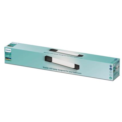 Philips - Подсветка для зеркала в ванной комнате ROVER LED/5W/230V IP44 черный