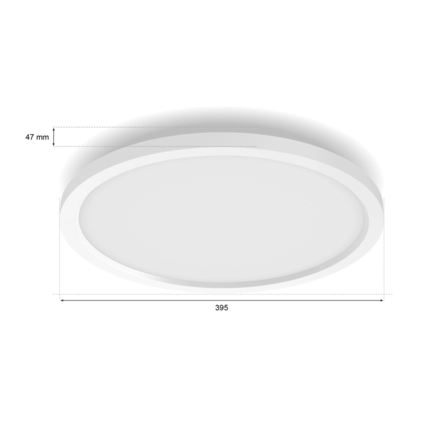 Philips - Потолочный RGBW-светильник с регулированием яркости Hue SURIMU LED/40W/230V
