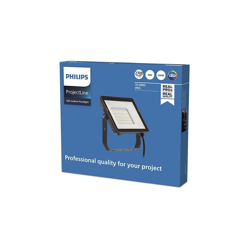 Philips - LED Зовнішній прожектор PROJECTLINE LED/30W/230V IP65 3000K