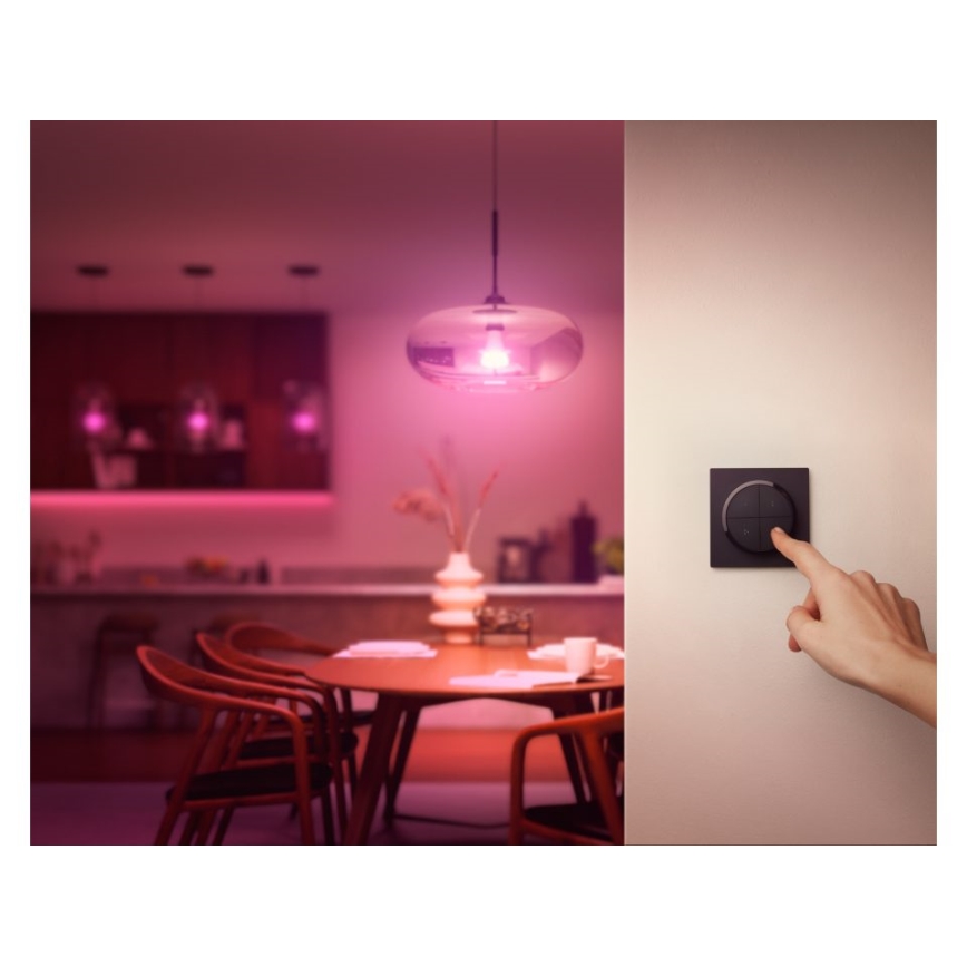 Philips - пульт ДК з перемикачем Hue TAP 1xCR2032 чорний