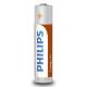 Philips R03L4B/10 - 4 шт. Цинк-хлоридна батарея AAA LONGLIFE 1,5V