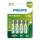 Philips R6B4B260/10 - 4 шт. Аккумуляторные батареи AA NiMH/1,2В/2600 мАч