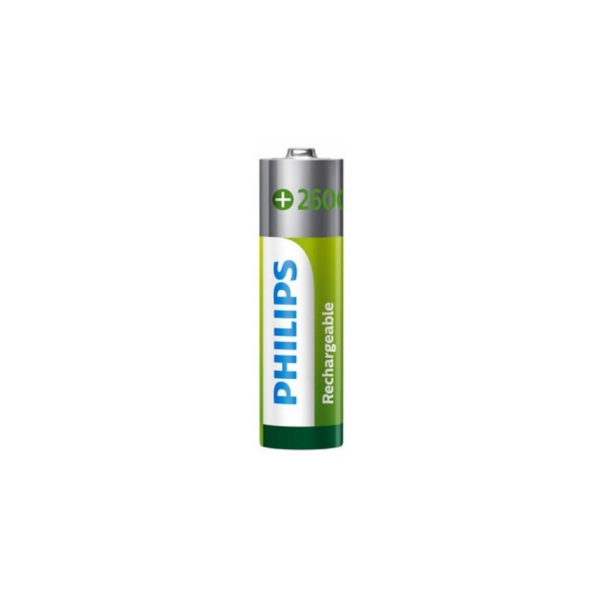 Philips R6B4B260/10 - 4 шт. Аккумуляторные батареи AA NiMH/1,2В/2600 мАч