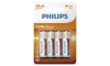 Philips R6L4B/10 - 4 шт. Цинк-хлоридна батарея AA LONGLIFE 1,5V