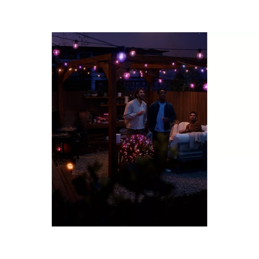 Philips - RGBW LED-гирлянда с диммированием для улицы Hue FESTAVIA 10xLED 7m IP65