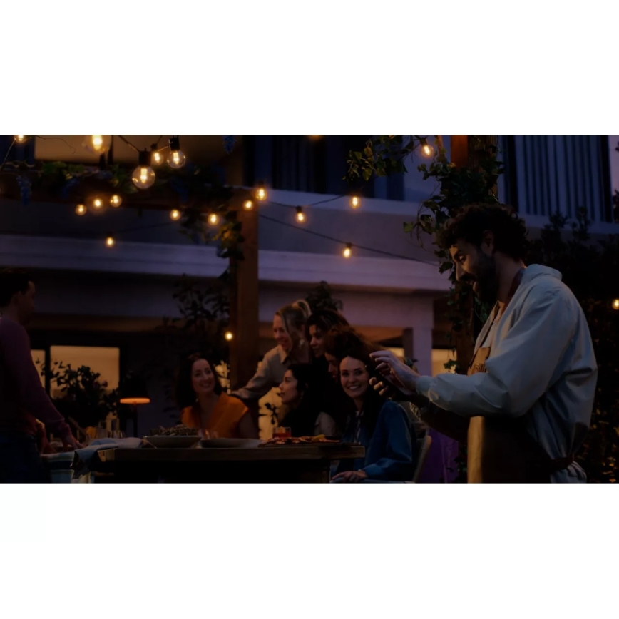 Philips - RGBW LED-гирлянда с диммированием для улицы Hue FESTAVIA 10xLED 7m IP65