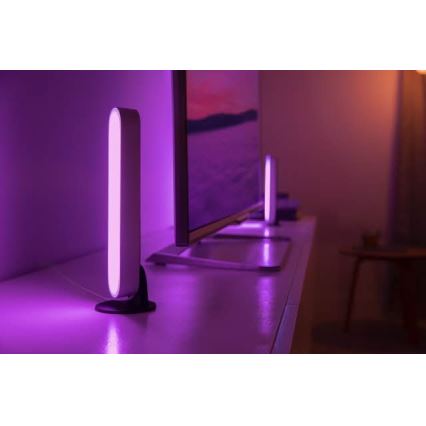 Philips - Розширювальний набір LED RGB димована настільна лампа Hue PLAY LED/6W/230V біла