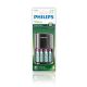 Philips SCB1490NB/12 - Зарядний пристрій для акумуляторів MULTILIFE 4xAA 2100 mAh 230V