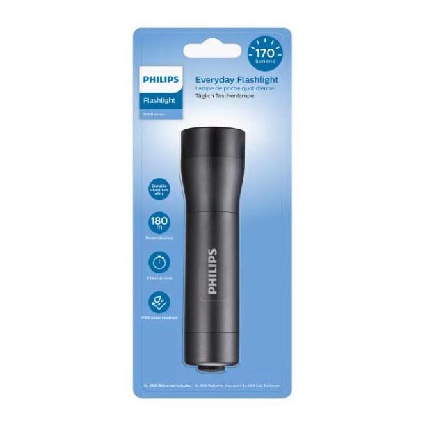Philips SFL4001T/10 - Светодиодный фонарик 4xAAA