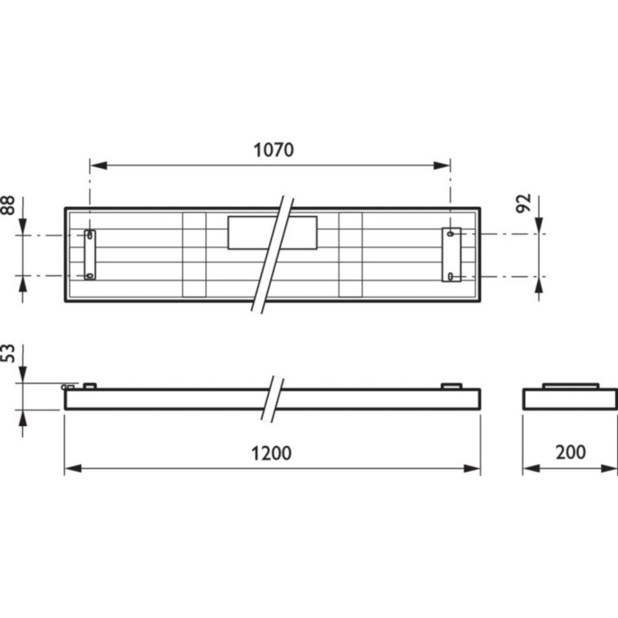 Philips SM060C LED32S/840 PSU W20L120 - Светильник светодиодный LED/36Вт/230В 4000К