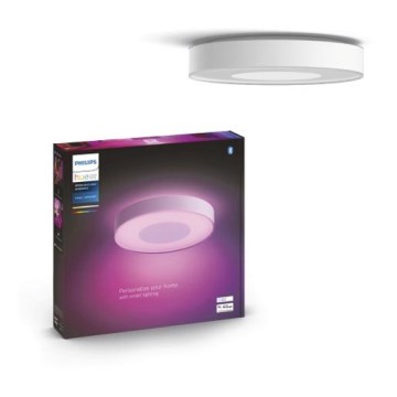 Philips - Стельовий LED RGB світильник з регулюванням яскравості Hue INFUSE LED/52,5W/230V 2000-6500K ⌀ 425 мм білий