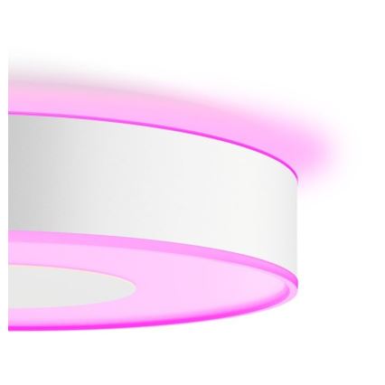 Philips - Стельовий LED RGB світильник з регулюванням яскравості Hue INFUSE LED/52,5W/230V 2000-6500K ⌀ 425 мм білий