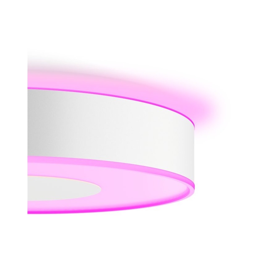 Philips - Стельовий LED RGB світильник з регулюванням яскравості Hue INFUSE LED/52,5W/230V 2000-6500K ⌀ 425 мм білий