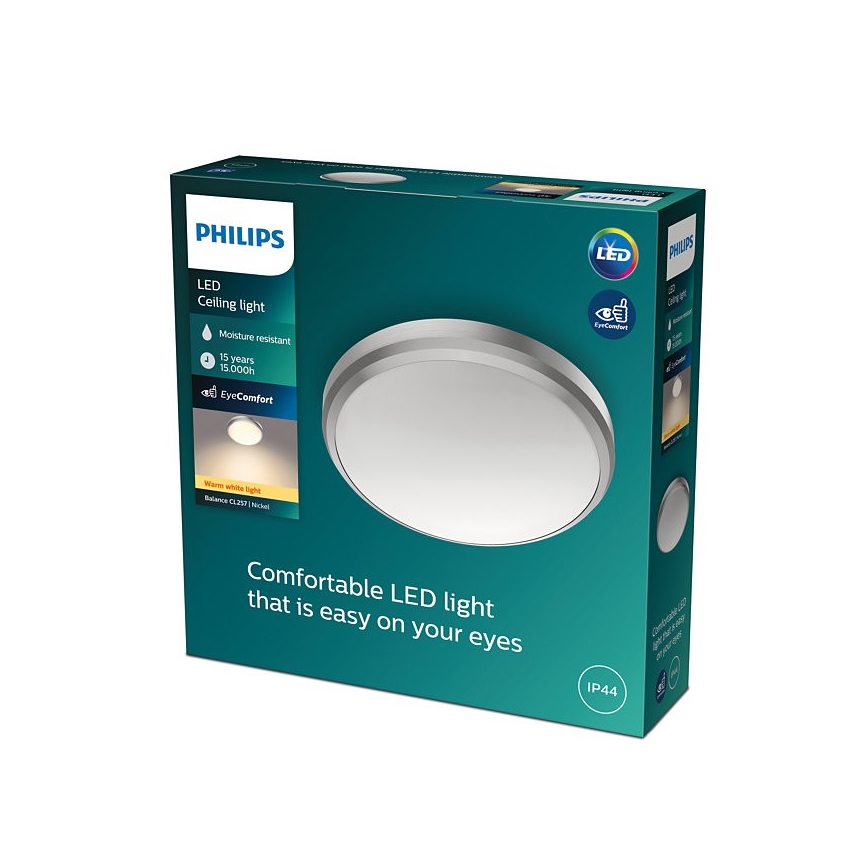 Philips - Стельовий LED світильник для ванної BALANCE LED/6W/230V IP44