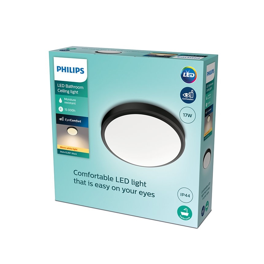 Philips - Стельовий LED світильник для ванної LED/17W/230V IP44