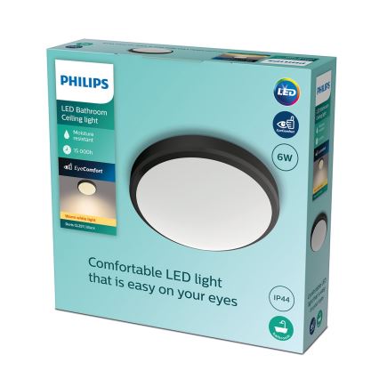 Philips - Стельовий LED світильник для ванної LED/6W/230V IP44