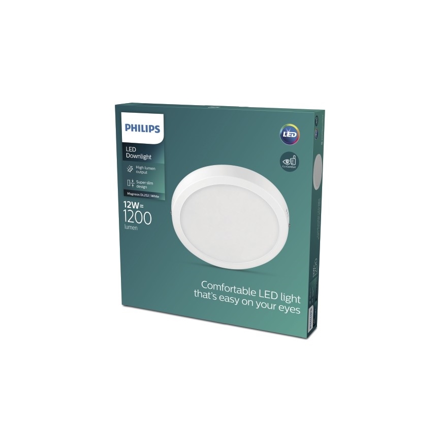 Philips - Стельовий LED світильник LED/12W/230V 2700K білий