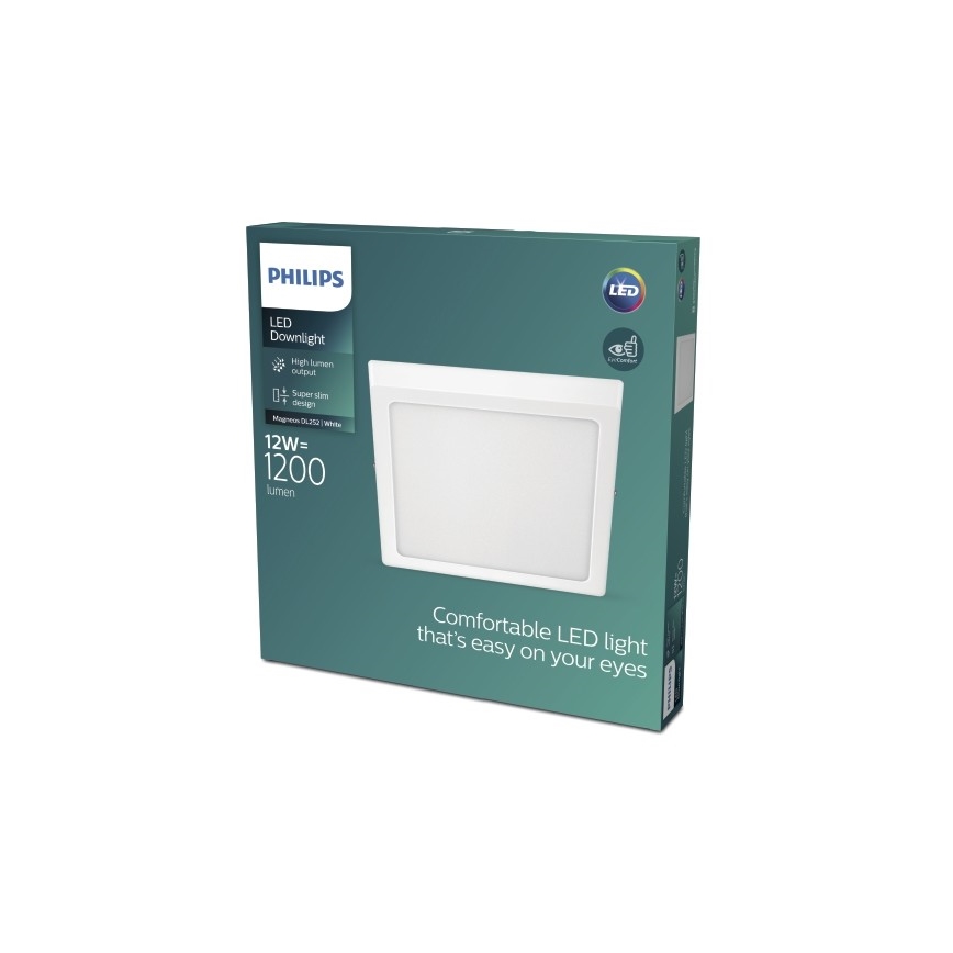 Philips - Стельовий LED світильник LED/12W/230V 2700K білий