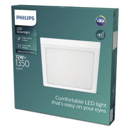 Philips - Стельовий LED світильник LED/12W/230V 4000K білий