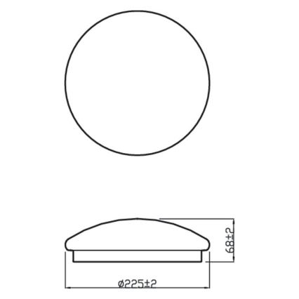 Philips - Стельовий LED світильник MOIRE LED/6W/230V