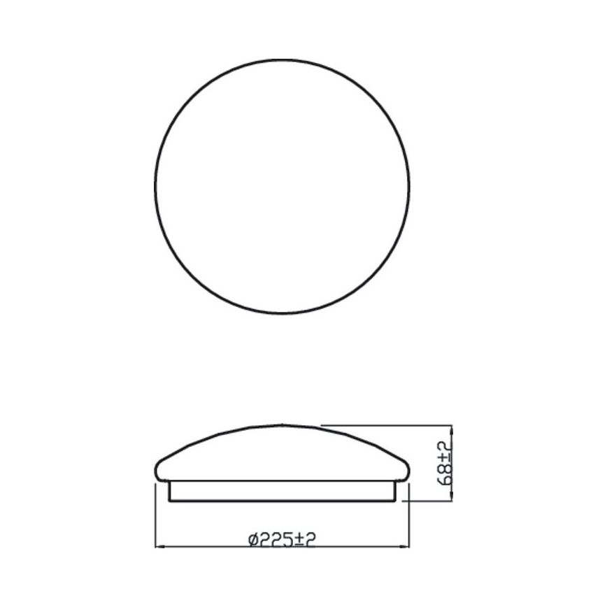 Philips - Стельовий LED світильник MOIRE LED/6W/230V
