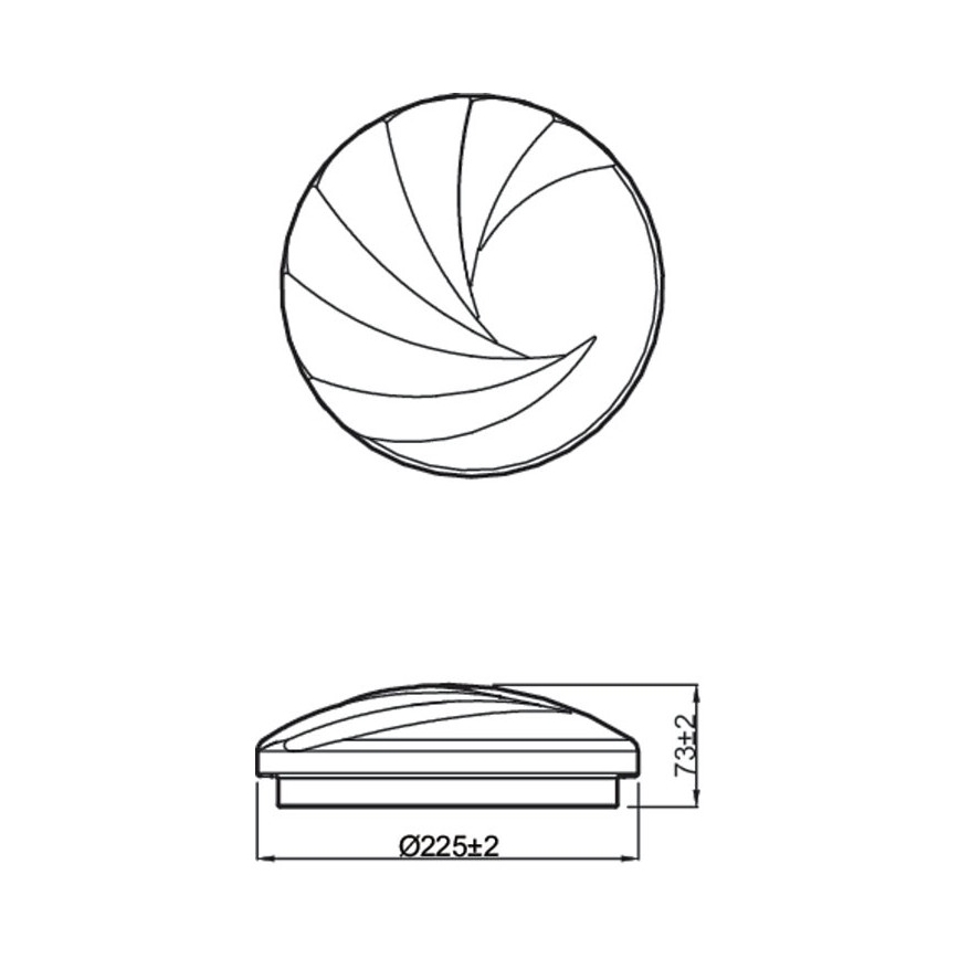 Philips - Стельовий LED світильник SHORE LED/6W/230V