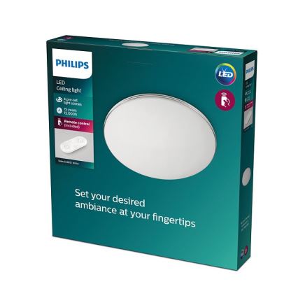 Philips -  Стельовий LED світильник з регулюванням яскравості LED/23W/230V 2700-6500K + ДК