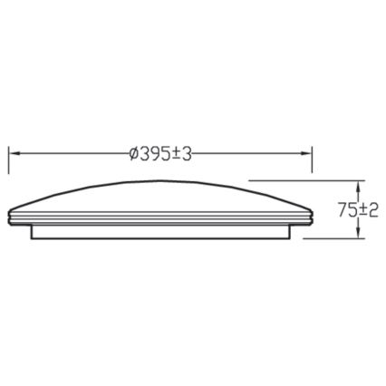 Philips -  Стельовий LED світильник з регулюванням яскравості LED/23W/230V 2700-6500K + ДК
