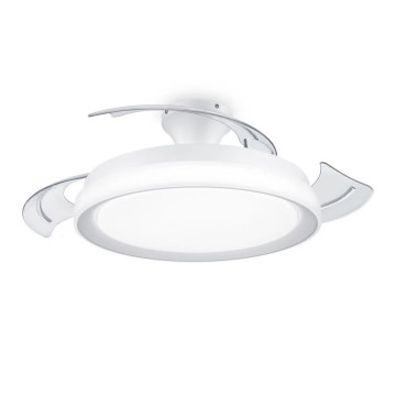 Philips - Стельовий LED світильник з вентилятором BLISS LED/35W/230V 5500/4000/2700K білий + пульт дистанційного керування