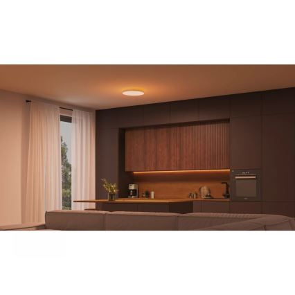 Philips - Стельовий RGBW-світильник з регулюванням яскравості Hue DATURA LED/48W/230V 2000-6500K